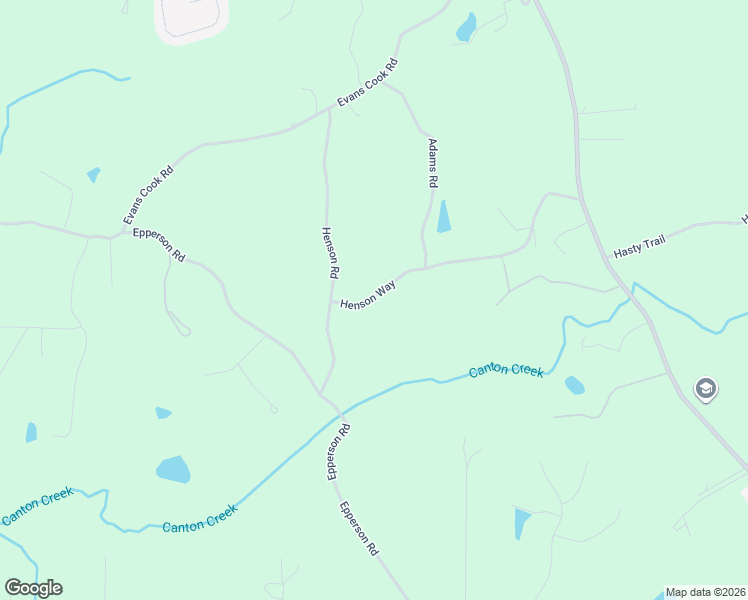 map of restaurants, bars, coffee shops, grocery stores, and more near 770 Henson Way in Canton