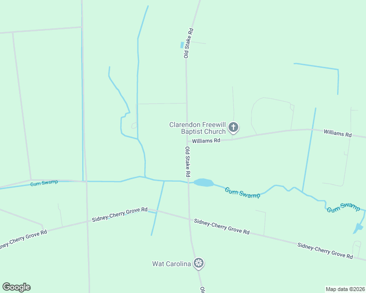 map of restaurants, bars, coffee shops, grocery stores, and more near 7152 Old Stake Road in Clarendon