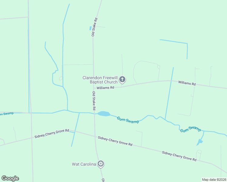 map of restaurants, bars, coffee shops, grocery stores, and more near 4055 Williams Road in Clarendon