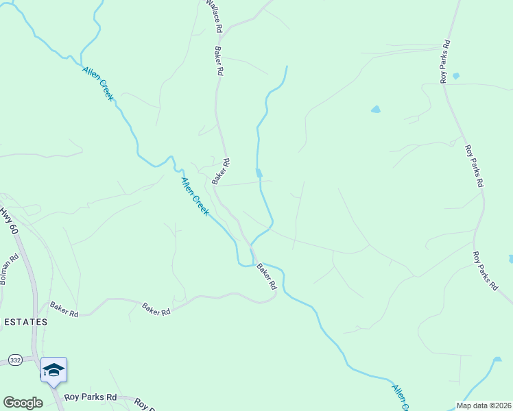 map of restaurants, bars, coffee shops, grocery stores, and more near 3848 Lee Ann Drive in Gainesville