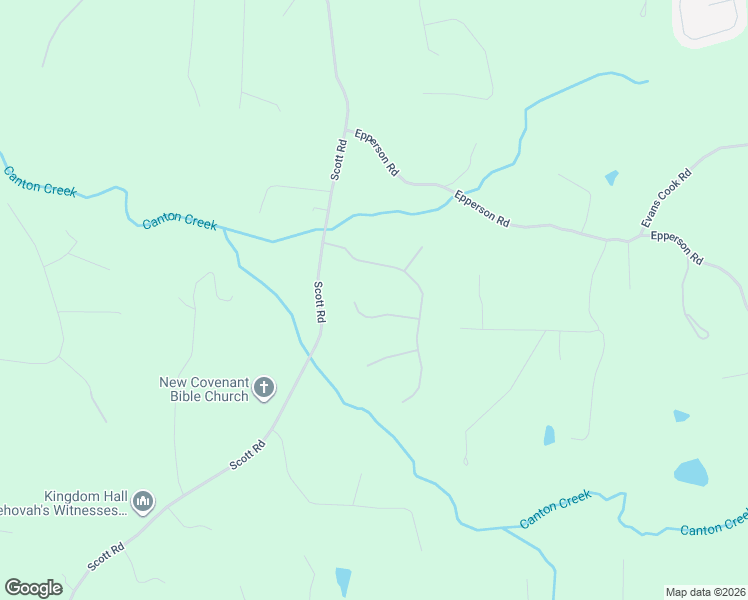 map of restaurants, bars, coffee shops, grocery stores, and more near 112 Pebblebrooke Run in Canton