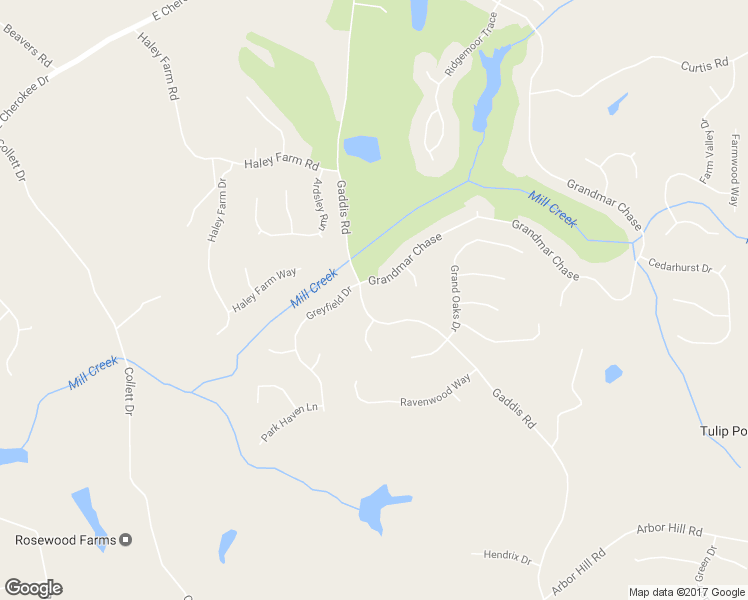 map of restaurants, bars, coffee shops, grocery stores, and more near 2124 Gaddis Road in Canton