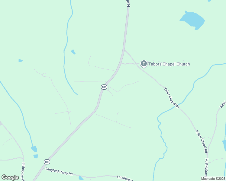 map of restaurants, bars, coffee shops, grocery stores, and more near 3835 Georgia 106 in Danielsville