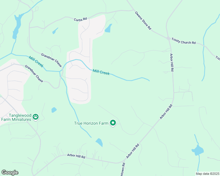 map of restaurants, bars, coffee shops, grocery stores, and more near 450 Pat Rich Drive in Canton