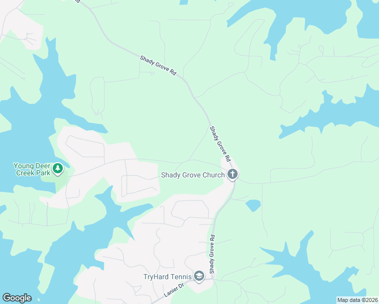 map of restaurants, bars, coffee shops, grocery stores, and more near 6880 Heard Lane in Cumming