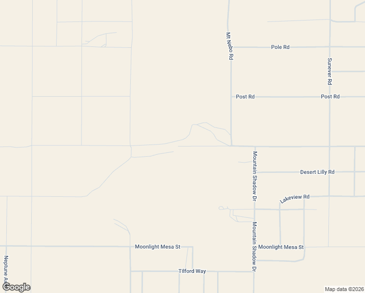 map of restaurants, bars, coffee shops, grocery stores, and more near Sonora Road in Joshua Tree