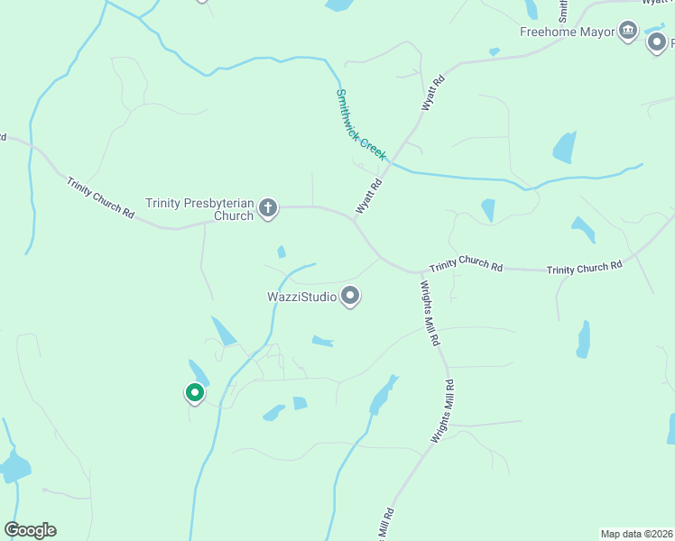 map of restaurants, bars, coffee shops, grocery stores, and more near 250 Trinity Lane in Canton