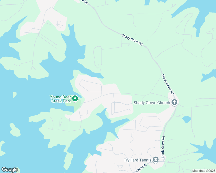 map of restaurants, bars, coffee shops, grocery stores, and more near 7120 Heard Road in Cumming