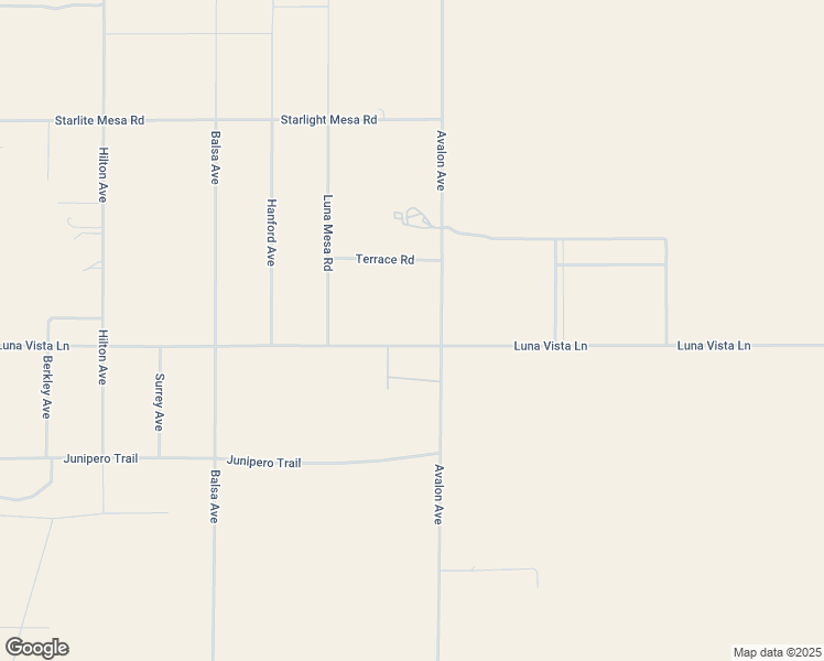 map of restaurants, bars, coffee shops, grocery stores, and more near 1676 Avalon Avenue in Yucca Valley