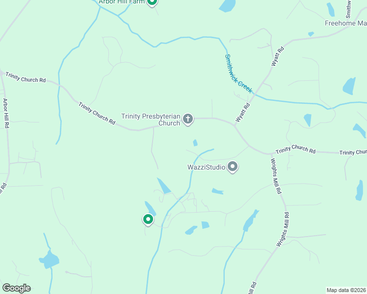 map of restaurants, bars, coffee shops, grocery stores, and more near 344 Trinity Lane in Canton