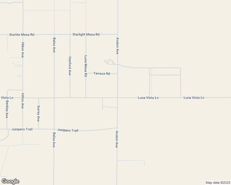 map of restaurants, bars, coffee shops, grocery stores, and more near 1676 Avalon Avenue in Yucca Valley