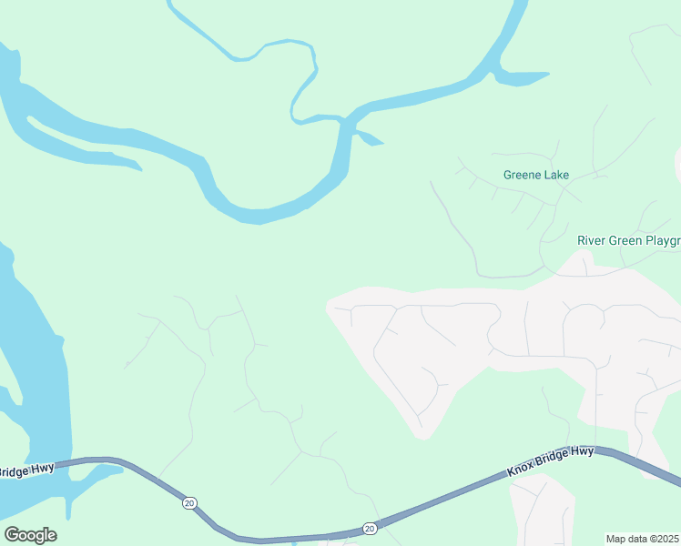 map of restaurants, bars, coffee shops, grocery stores, and more near 7382 Knox Bridge Highway in Canton
