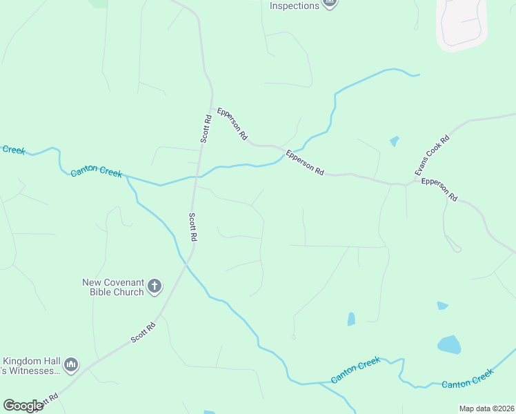 map of restaurants, bars, coffee shops, grocery stores, and more near 113 Pebblebrooke Run in Canton