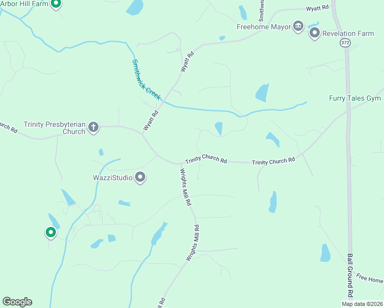 map of restaurants, bars, coffee shops, grocery stores, and more near 101 Red Gate Lakes Drive in Canton