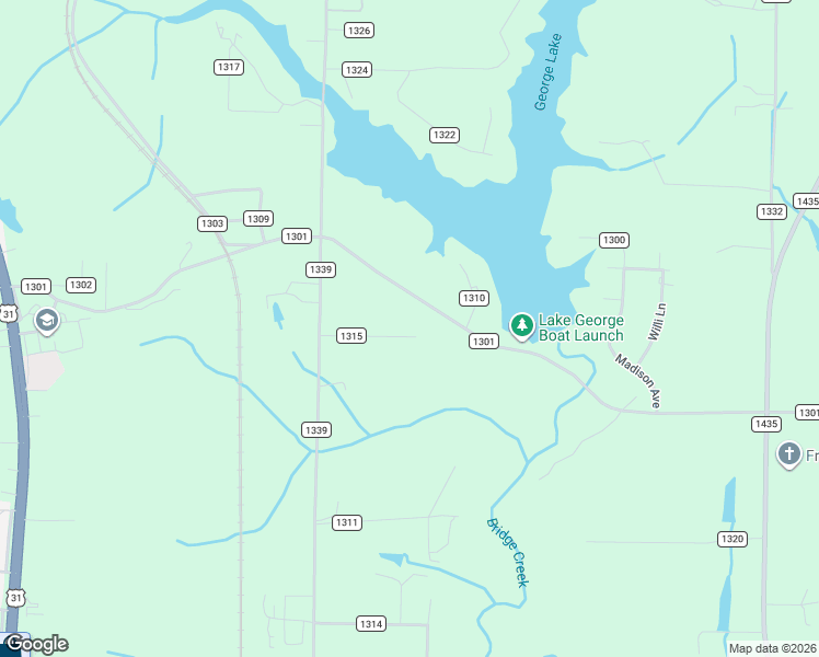 map of restaurants, bars, coffee shops, grocery stores, and more near 191 County Road 1315 in Cullman