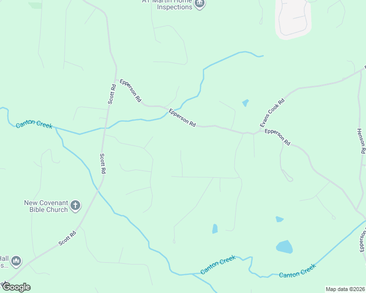 map of restaurants, bars, coffee shops, grocery stores, and more near 390 Arliss Drive in Canton