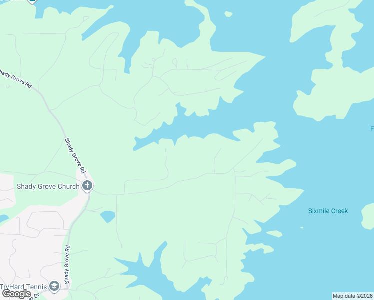map of restaurants, bars, coffee shops, grocery stores, and more near 7223 Flowery Branch Road in Cumming
