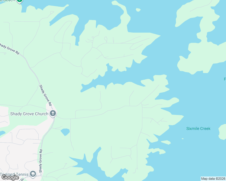 map of restaurants, bars, coffee shops, grocery stores, and more near 7223 Flowery Branch Road in Cumming