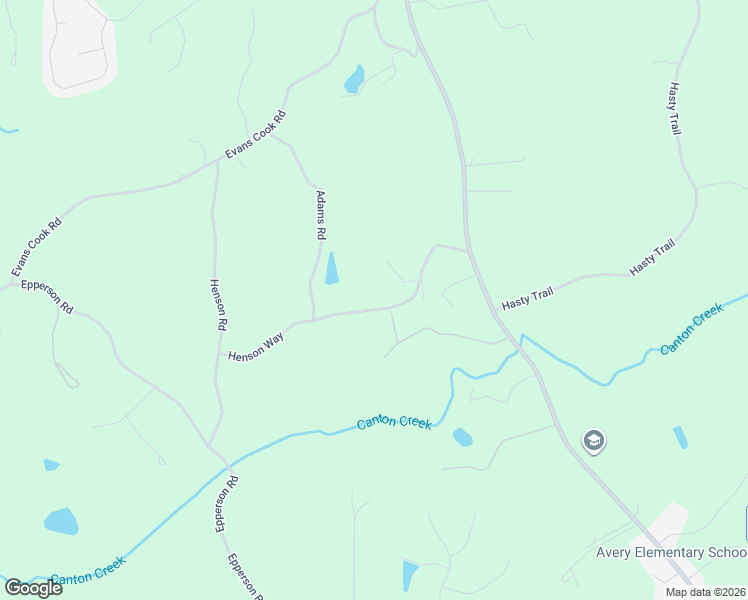 map of restaurants, bars, coffee shops, grocery stores, and more near 430 Henson Way in Canton