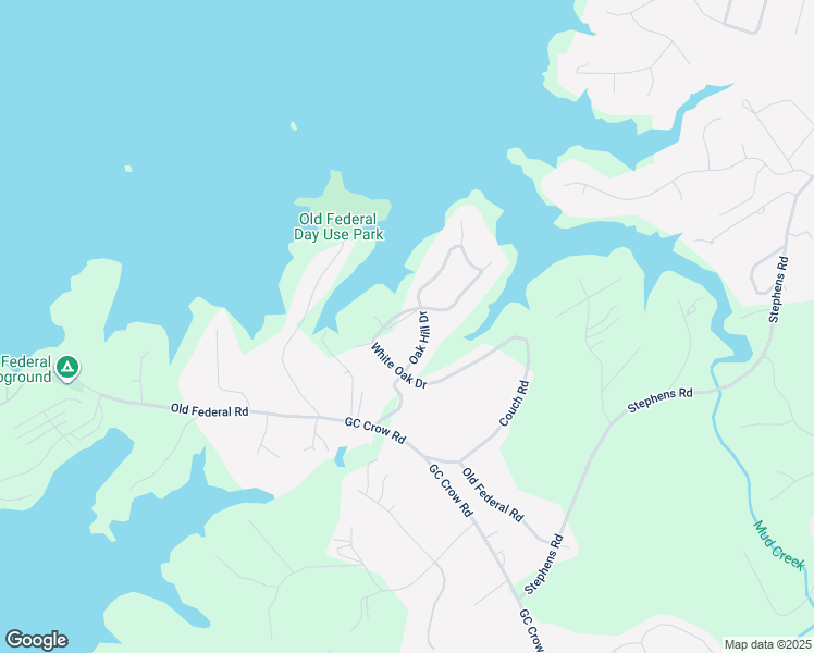 map of restaurants, bars, coffee shops, grocery stores, and more near 6167 White Oak Drive in Flowery Branch