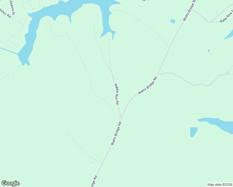 map of restaurants, bars, coffee shops, grocery stores, and more near 242 Rabbit Run Road in Ninety Six