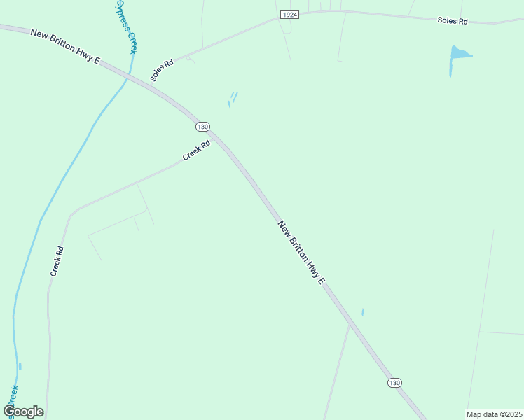 map of restaurants, bars, coffee shops, grocery stores, and more near 7160 New Britton Highway East in Whiteville