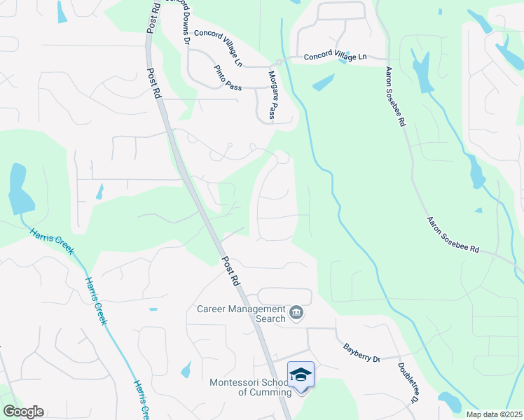 map of restaurants, bars, coffee shops, grocery stores, and more near 4935 Bellehurst lane in Cumming