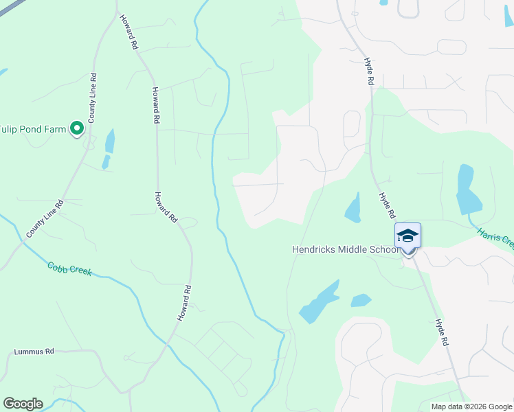 map of restaurants, bars, coffee shops, grocery stores, and more near 5160 Hyde Way in Cumming