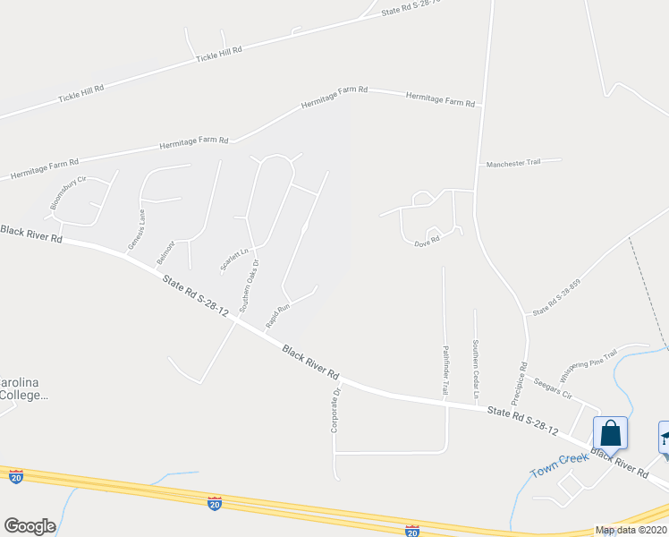 map of restaurants, bars, coffee shops, grocery stores, and more near 62 Rapid Run Road in Camden