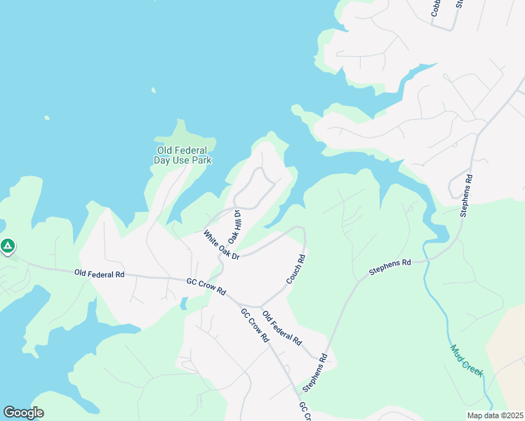 map of restaurants, bars, coffee shops, grocery stores, and more near 6135 White Oak Drive in Flowery Branch