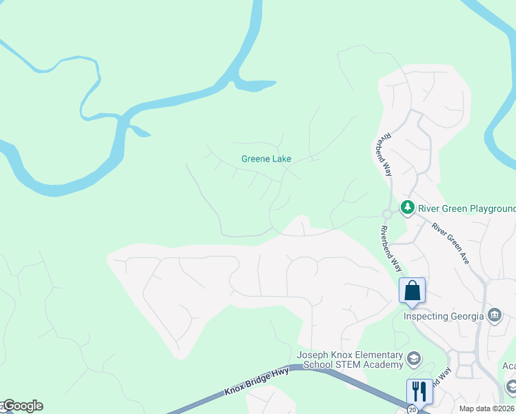 map of restaurants, bars, coffee shops, grocery stores, and more near 211 Beacon Cove in Canton