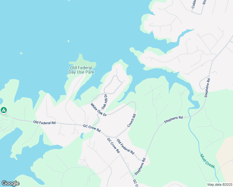 map of restaurants, bars, coffee shops, grocery stores, and more near 6135 White Oak Drive in Flowery Branch