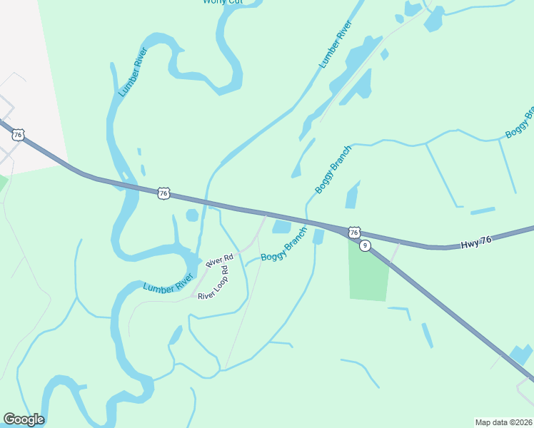 map of restaurants, bars, coffee shops, grocery stores, and more near 2695 South Carolina 9 in Nichols