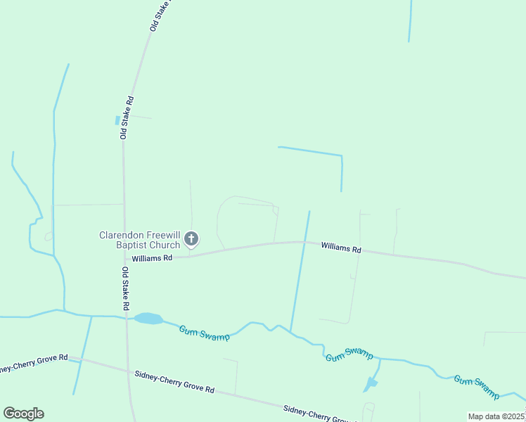 map of restaurants, bars, coffee shops, grocery stores, and more near 3682 Williams Road in Clarendon