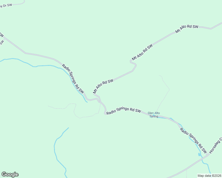 map of restaurants, bars, coffee shops, grocery stores, and more near 1487 Mount Alto Road Southwest in Rome