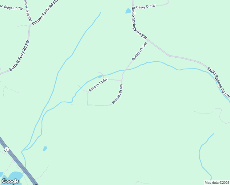 map of restaurants, bars, coffee shops, grocery stores, and more near 18 Rosalyn Drive Southwest in Rome