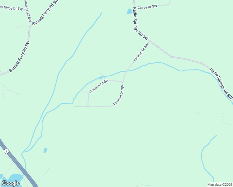 map of restaurants, bars, coffee shops, grocery stores, and more near 18 Rosalyn Drive Southwest in Rome