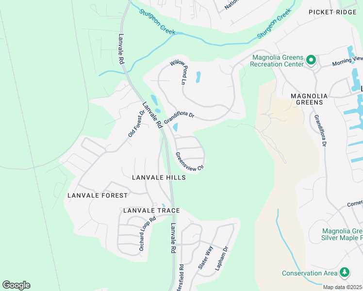 map of restaurants, bars, coffee shops, grocery stores, and more near 1308 Arbor Ridge Way in Leland