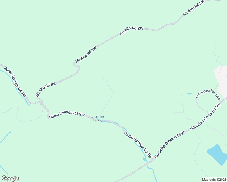 map of restaurants, bars, coffee shops, grocery stores, and more near 6 Spring Ridge Trail Southwest in Rome