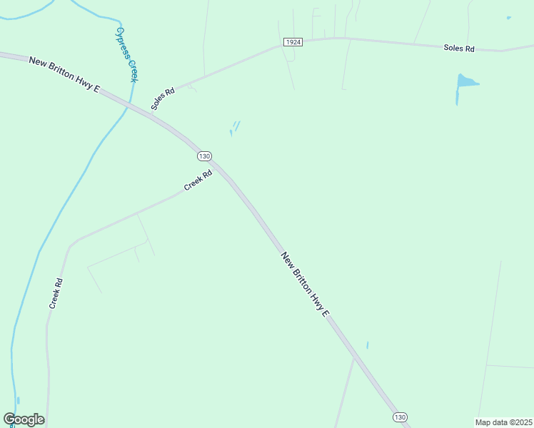 map of restaurants, bars, coffee shops, grocery stores, and more near 7093 New Britton Highway East in Whiteville