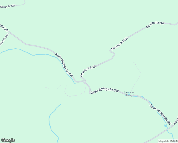 map of restaurants, bars, coffee shops, grocery stores, and more near 1487 Mount Alto Road Southwest in Rome