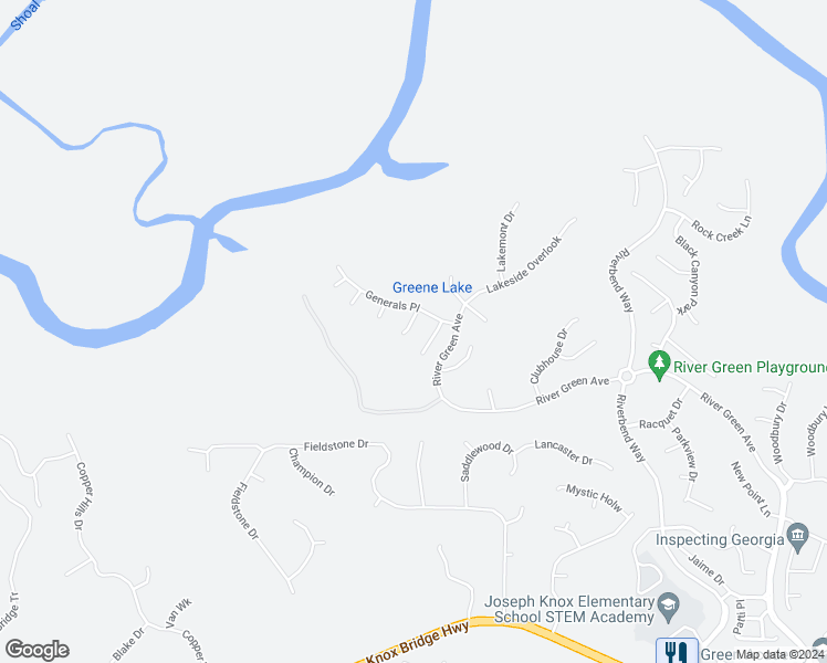 map of restaurants, bars, coffee shops, grocery stores, and more near 305 Grant Court in Canton