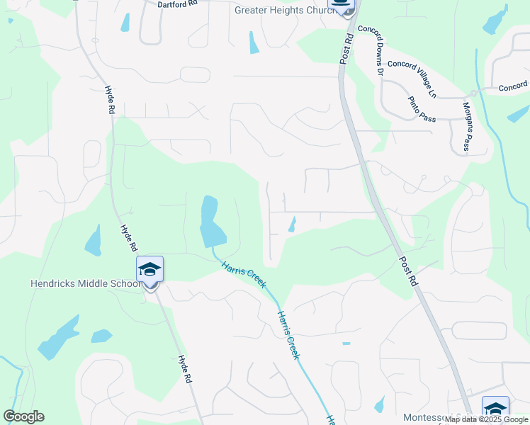 map of restaurants, bars, coffee shops, grocery stores, and more near 4505 Manor Creek Drive in Cumming