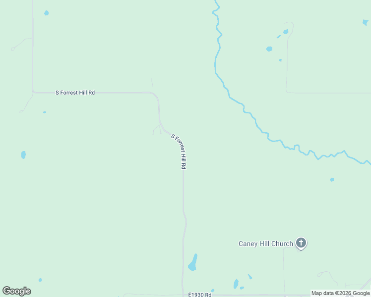 map of restaurants, bars, coffee shops, grocery stores, and more near 12078 South Forrest Hill Road in Atoka