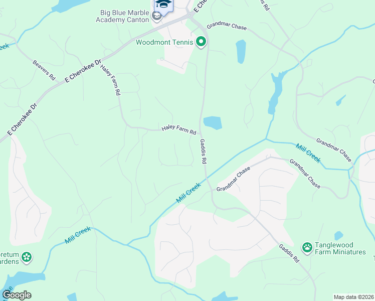 map of restaurants, bars, coffee shops, grocery stores, and more near 108 Ardsley Run in Canton