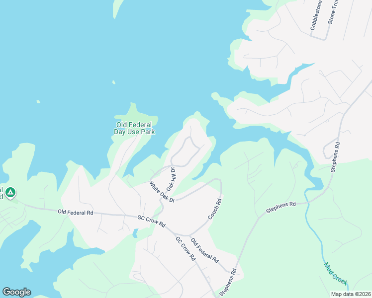 map of restaurants, bars, coffee shops, grocery stores, and more near 6124 Oak Hill Drive in Flowery Branch