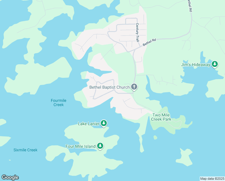 map of restaurants, bars, coffee shops, grocery stores, and more near 9557 Lisa Circle in Gainesville