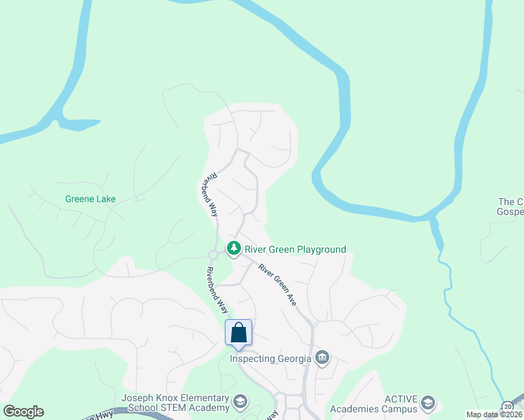 map of restaurants, bars, coffee shops, grocery stores, and more near 504 Black Canyon Park in Canton