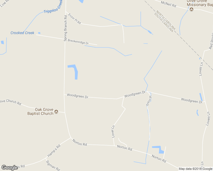 map of restaurants, bars, coffee shops, grocery stores, and more near 6065 Woodgreen Drive in Nichols