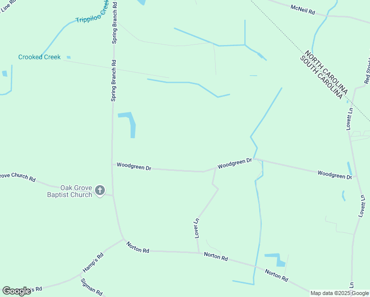 map of restaurants, bars, coffee shops, grocery stores, and more near 6065 Woodgreen Drive in Nichols